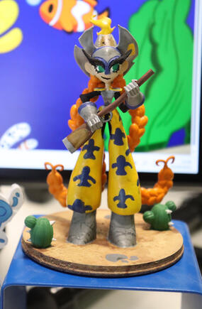 3D print of Brianne figurine 3D print of Brianne figurine