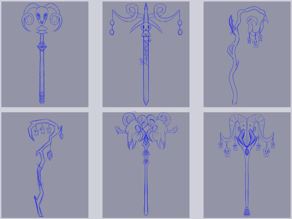 Sorcerer Staff Options