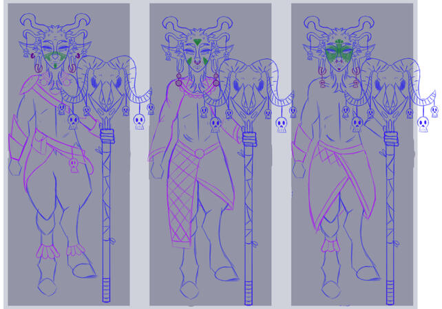 Sorcerer Clothing Options